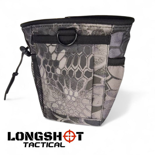 Airsoft Magazine Dump Pouch - Longshot Tactical - Urban Ash Camo - Longshot Tactical