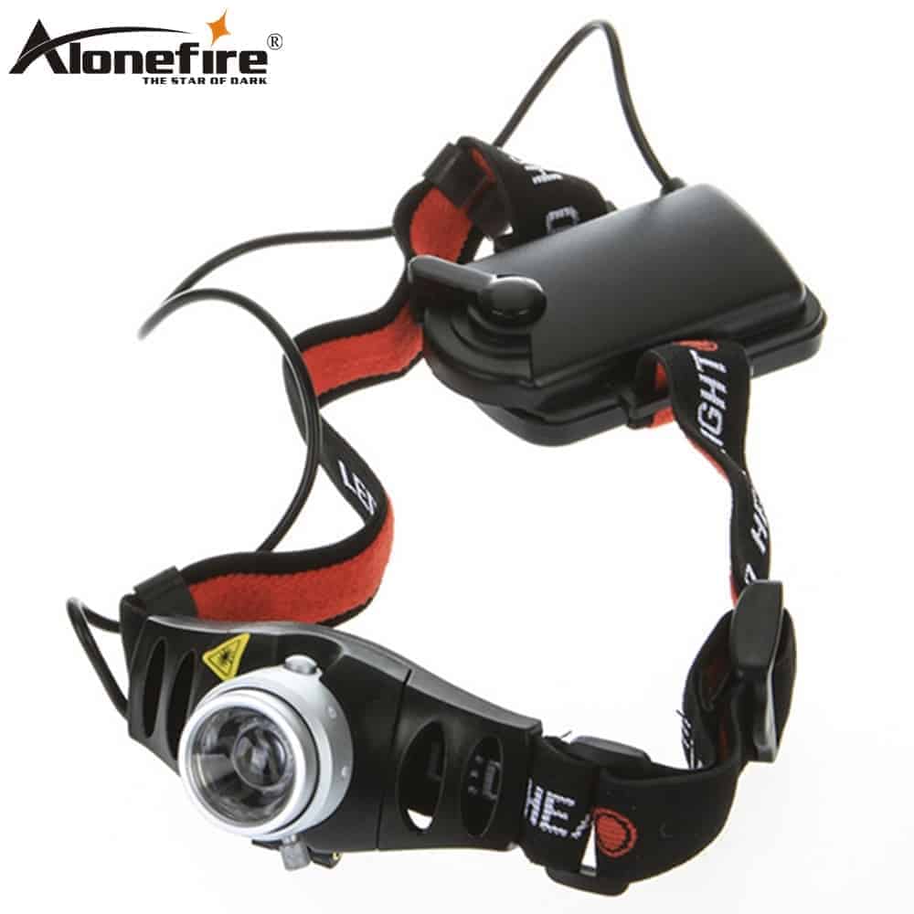 ALONEFIRE HP71 Cree Q5 led 5W Zoomable Headlamp - Longshot Tactical