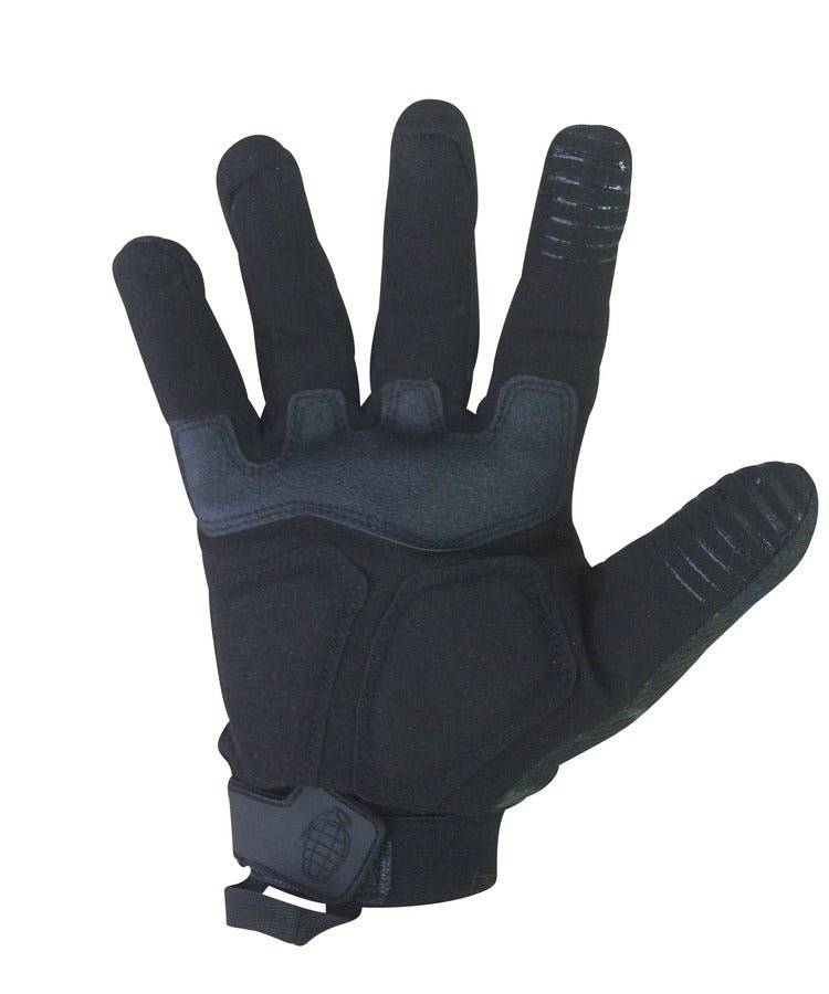 Alpha Tactical Gloves BTP Black – Rubber Knuckle Tactical Gloves UK - Longshot Tactical