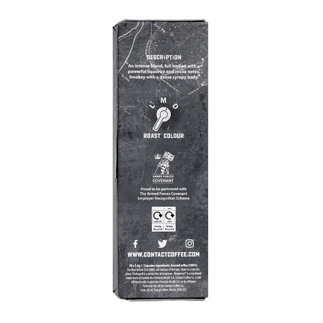 Aluminium Nespresso Coffee Pods - Longshot Tactical