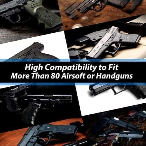 Amomax Per - Fit Adjustable Universal Multi - Fit Holster (Right Handed) - Longshot Tactical