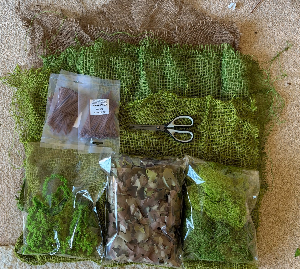 ASCS Ghillie Enhancement Kit | Summer & Autumn - Longshot Tactical