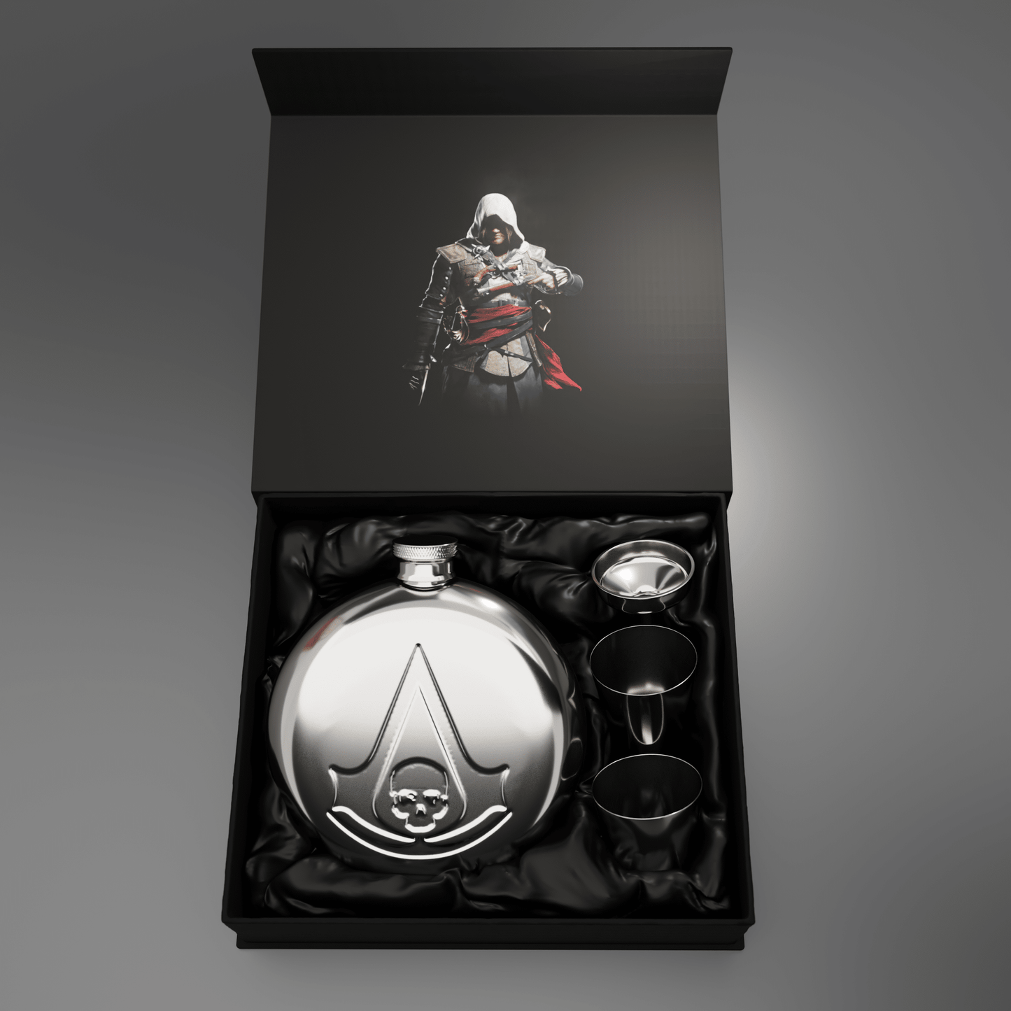 Assassin's Creed® Black Flag Hipflask - Longshot Tactical