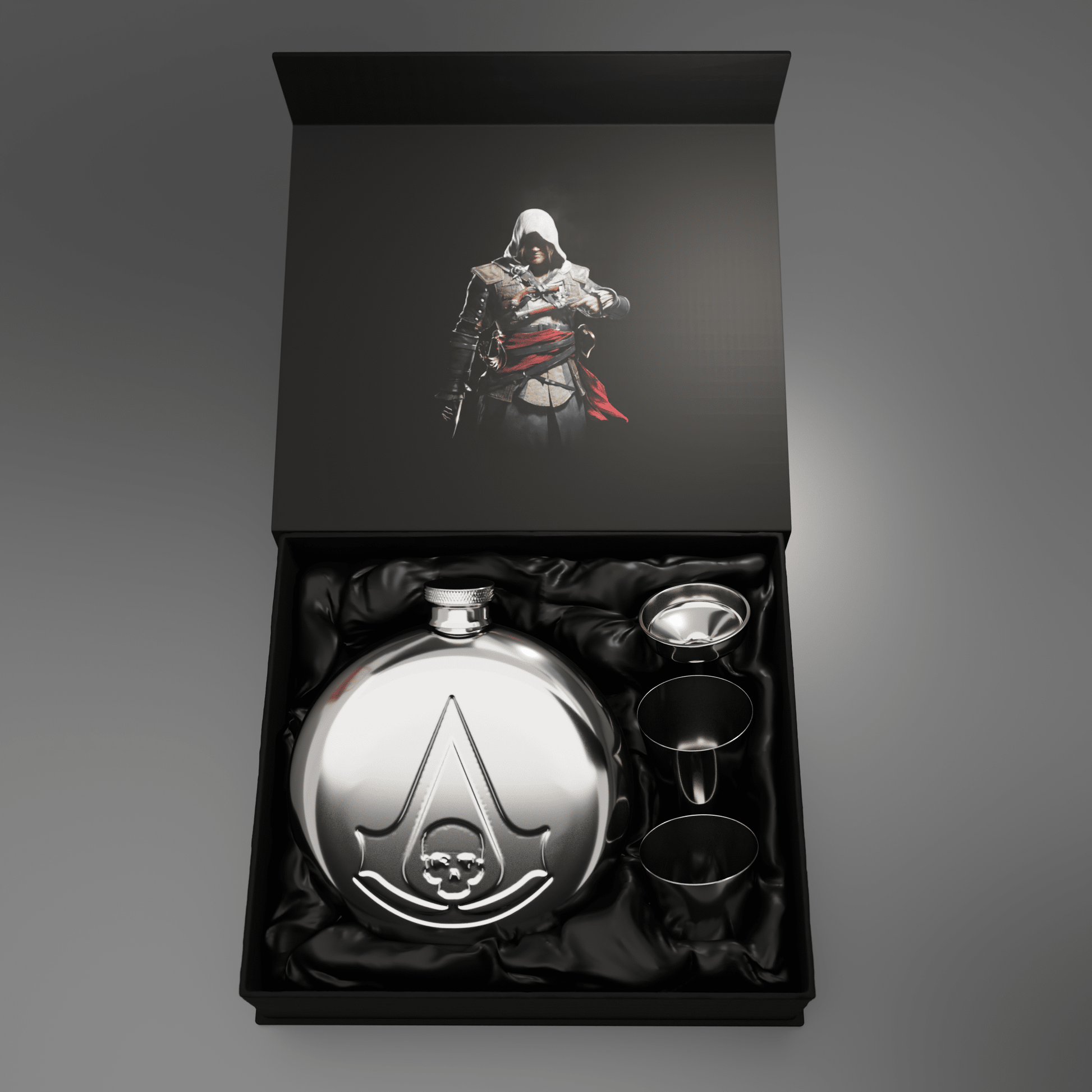 Assassin's Creed® Black Flag Hipflask - Longshot Tactical