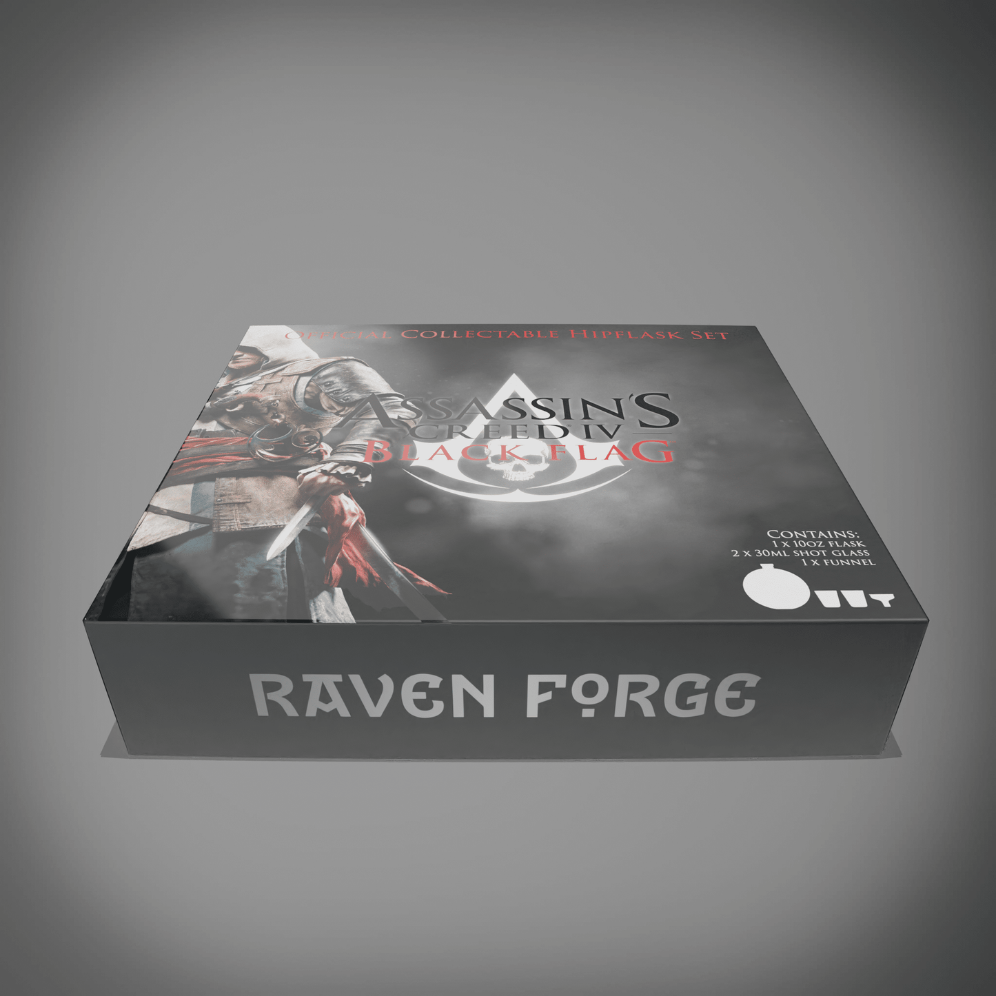 Assassin's Creed® Black Flag Hipflask - Longshot Tactical