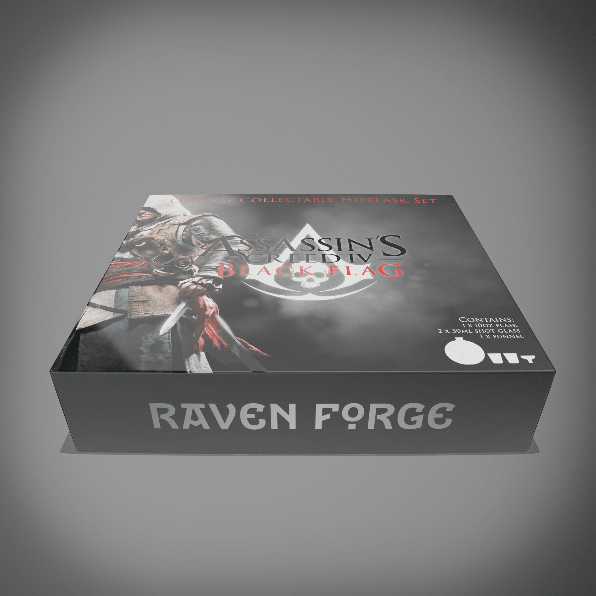 Assassin's Creed® Black Flag Hipflask - Longshot Tactical