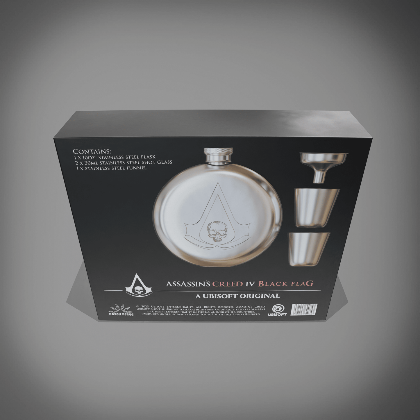 Assassin's Creed® Black Flag Hipflask - Longshot Tactical