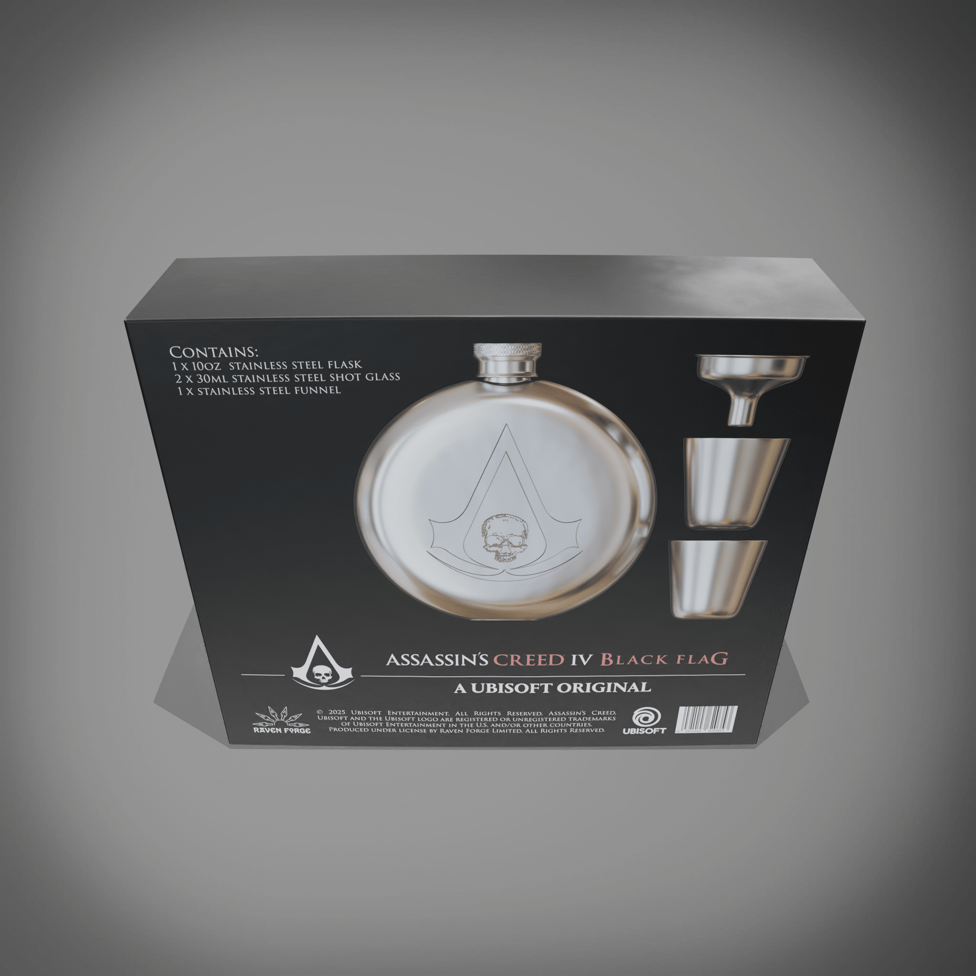 Assassin's Creed® Black Flag Hipflask - Longshot Tactical