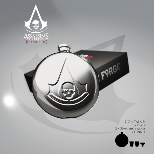 Assassin's Creed® Black Flag Hipflask - Longshot Tactical