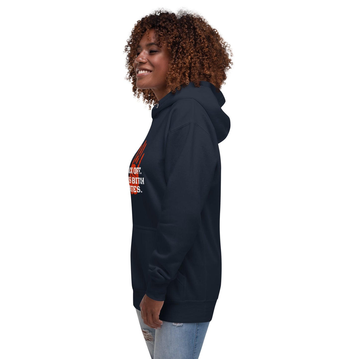 Back off. This bitch bites Hoodie - Longshot Tactical
