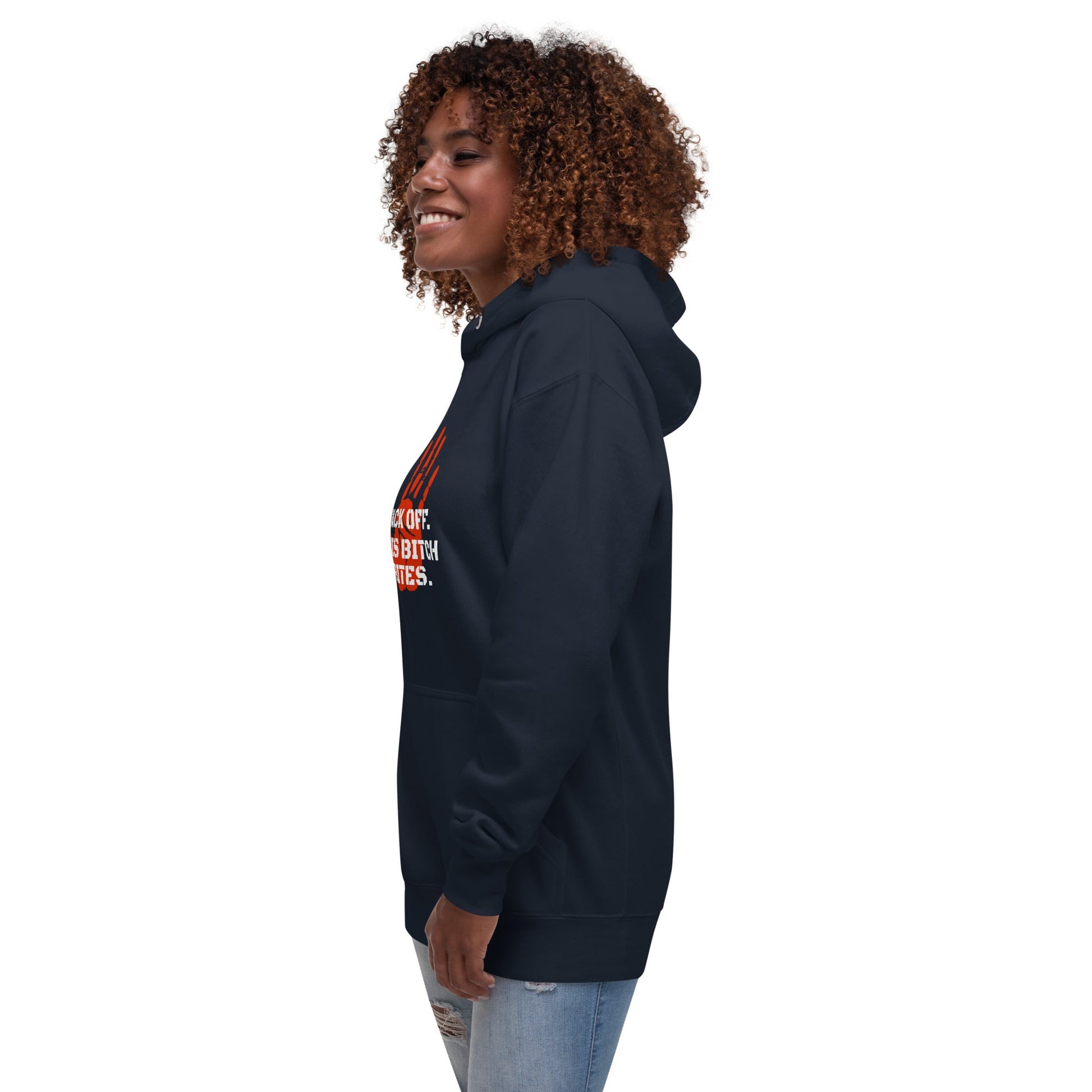 Back off. This bitch bites Hoodie - Longshot Tactical