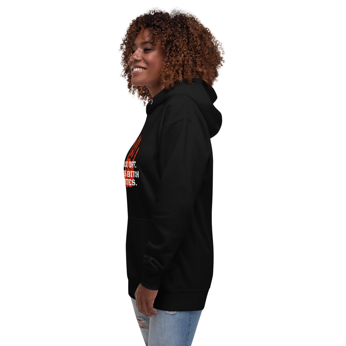 Back off. This bitch bites Hoodie - Longshot Tactical