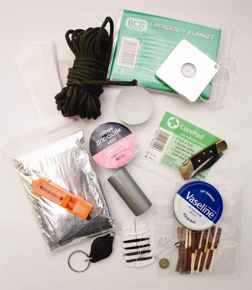 BCB Lightweight Trekking Essentials Survival Kit - Longshot Tactical