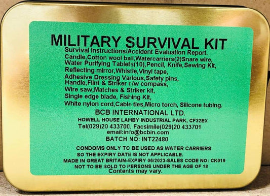 BCB Military Survival Kit - Longshot Tactical