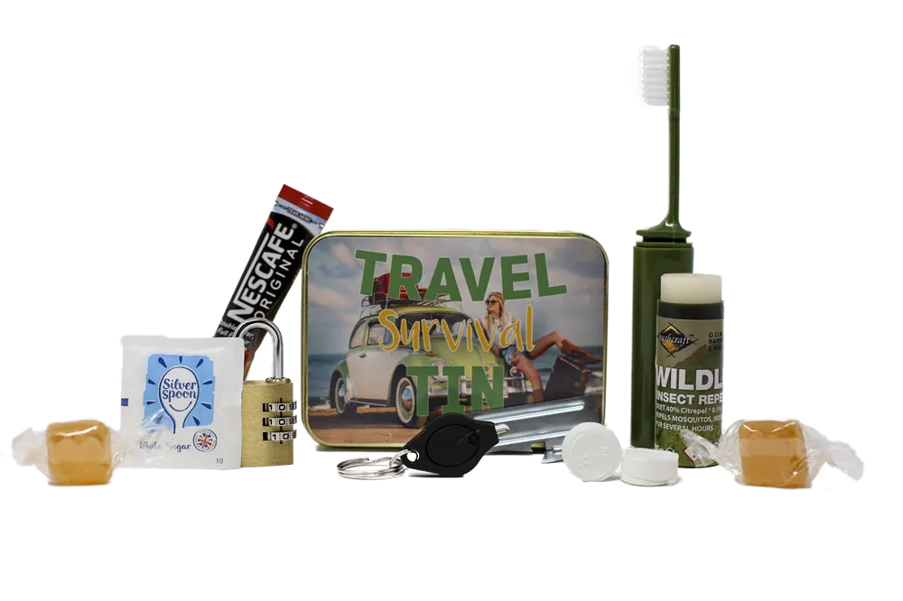 BCB Travel Survival Tin - Longshot Tactical