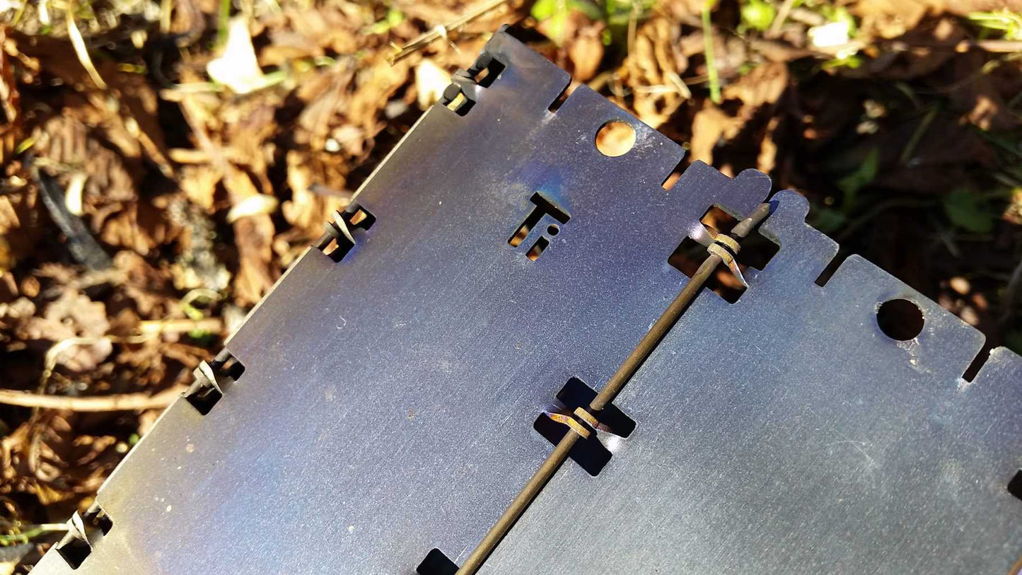 BE Bushbox LF Titanium Outdoor Stove - Longshot Tactical