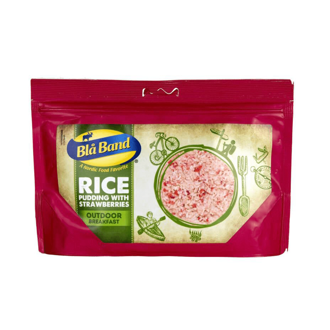 Bla Band Rice Pudding with Strawberries - Longshot Tactical
