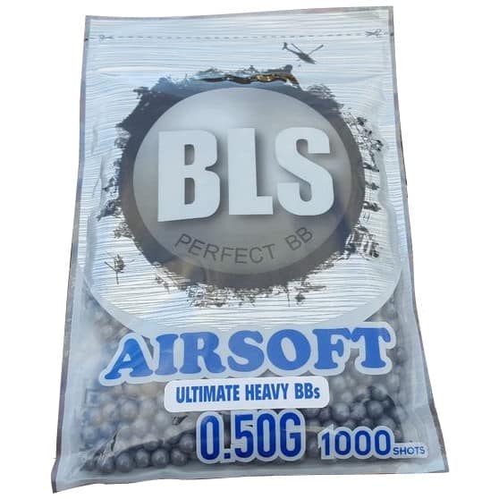 BLS 0.50g Airsoft BBs (1000) - Longshot Tactical