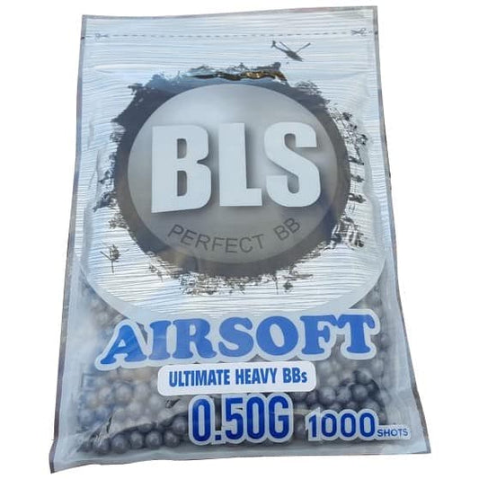 BLS 0.50g Airsoft BBs (1000) - Longshot Tactical