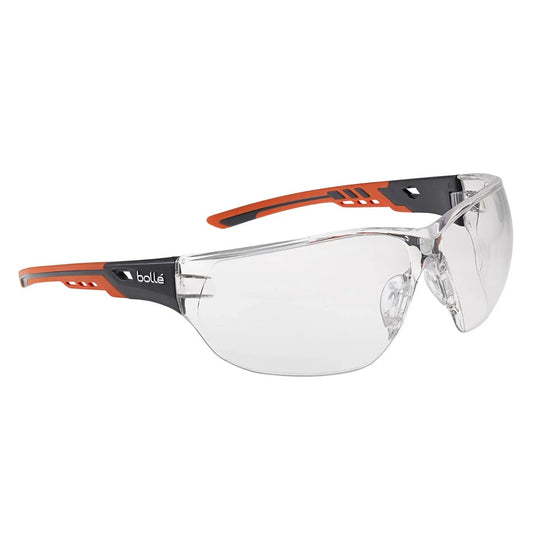 Bolle Ness+ Safety Glasses Clear Lense - Longshot Tactical