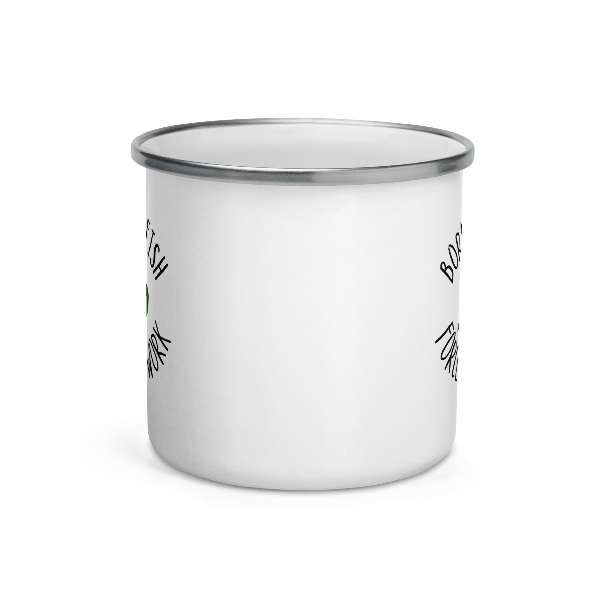 Born to Fish Enamel Mug - Longshot Tactical