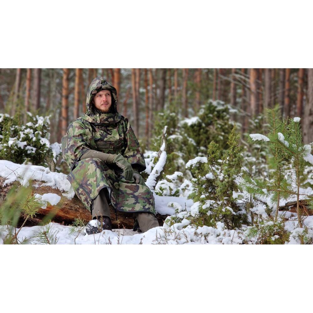Bushmen HIDEOUT Thermo - Camo Bivvy Bag / Tarp / Poncho - Longshot Tactical