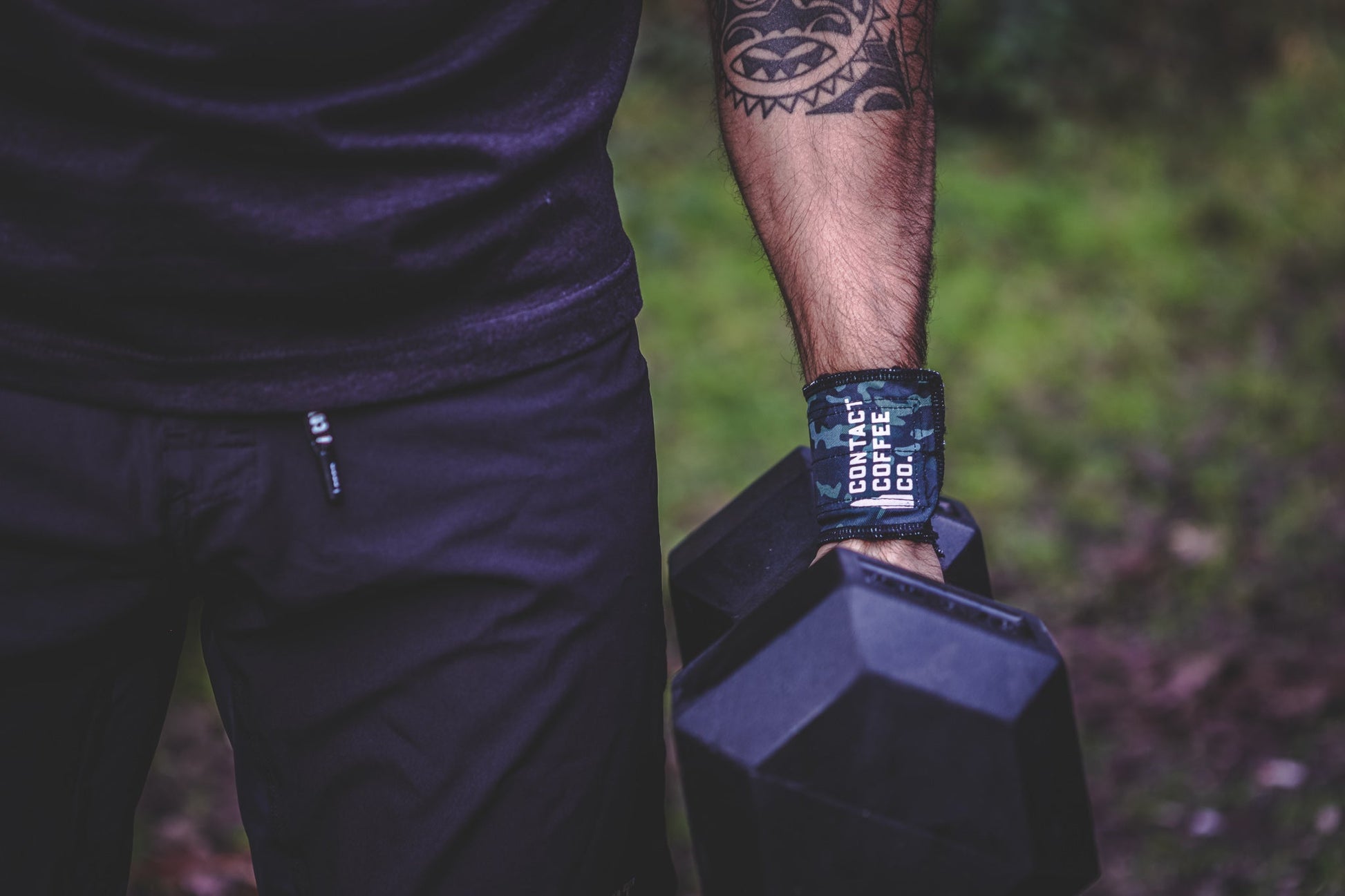 Camo Gym Wrist Wraps - Longshot Tactical