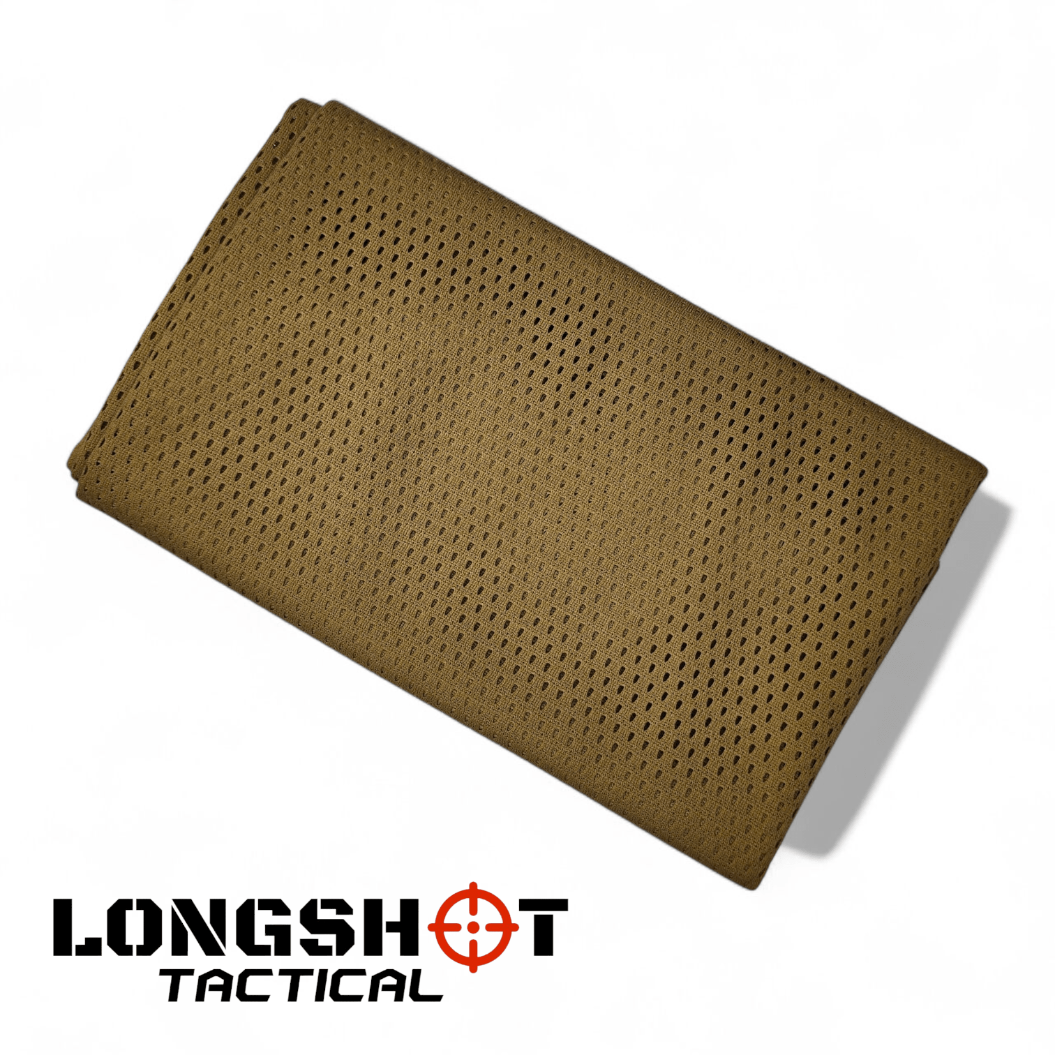 Camo Mesh Scrim Tactical Neck Scarf - Lightweight Various Styles - Longshot Tactical