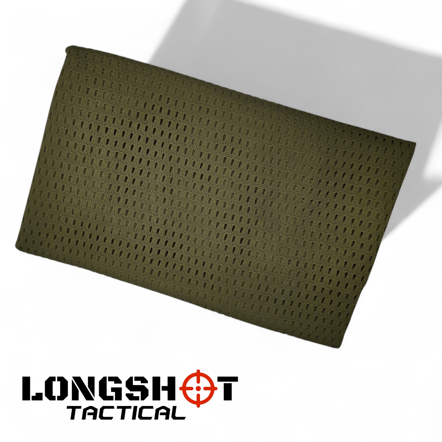 Camo Mesh Scrim Tactical Neck Scarf - Lightweight Various Styles - Longshot Tactical