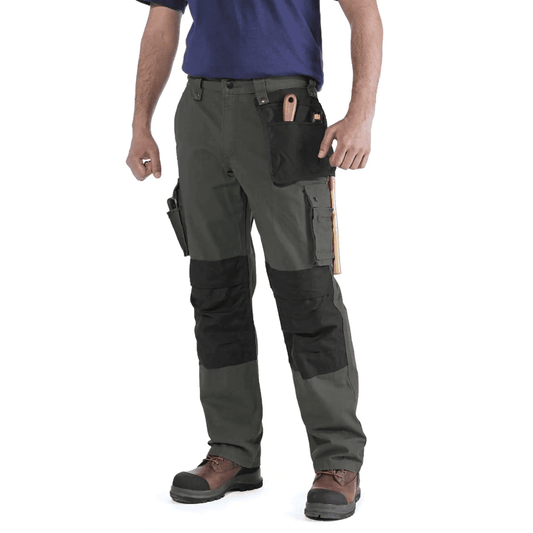 Carhartt 100233 Multi Pocket Ripstop Pant Work Trouser Moss 42" Waist 28" Leg - Longshot Tactical