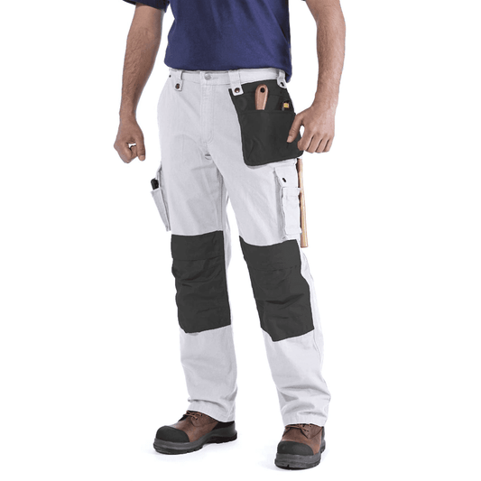 Carhartt 100233 Multi Pocket Ripstop Pant Work Trouser White 30" Waist 34" Leg - Longshot Tactical