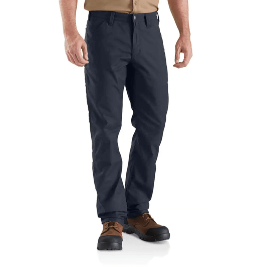 Carhartt 103109 Rugged Professional Series Flex Relaxed Fit Canvas Work Pant Trouser Navy Waist 32" / Leg 34" - Longshot Tactical