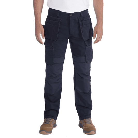 Carhartt 103337 Steel Rugged Flex Relaxed Fit Holster Pocket Work Pant Navy - Longshot Tactical