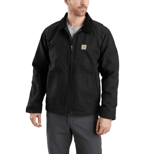 Carhartt 103370 Full Swing Loose Fit Washed Duck Fleece Lined Jacket - Longshot Tactical