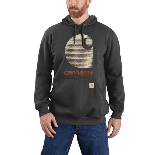 Carhartt 105431 Rain Defender Loose Fit Midweight Graphic Hoodie Sweatshirt - Longshot Tactical