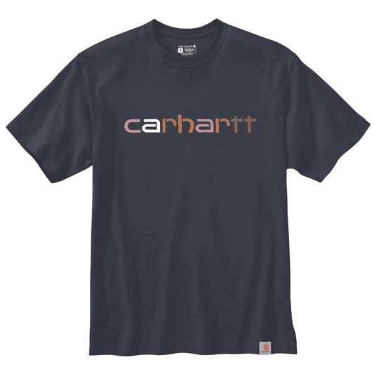 Carhartt 105797 Relaxed Fit Heavyweight Short Sleeve Log Graphic T-Shirt - Longshot Tactical