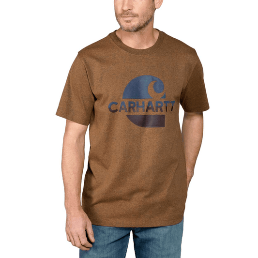 Carhartt 105908 Relaxed Fit Heavyweight Short Sleeve C Graphic T-Shirt - Longshot Tactical