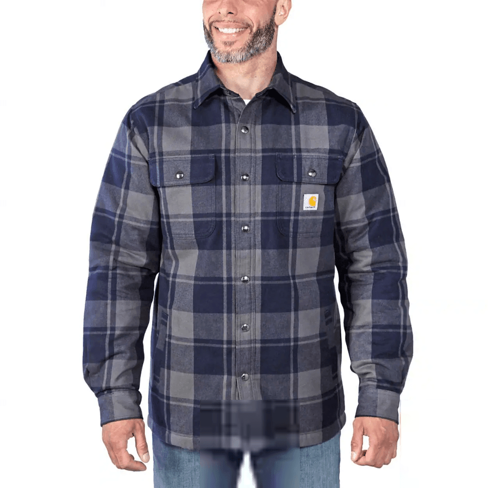 Carhartt 105939 Relaxed Fit Heavyweight Flannel Sherpa - Lined Shirt Jac - Longshot Tactical