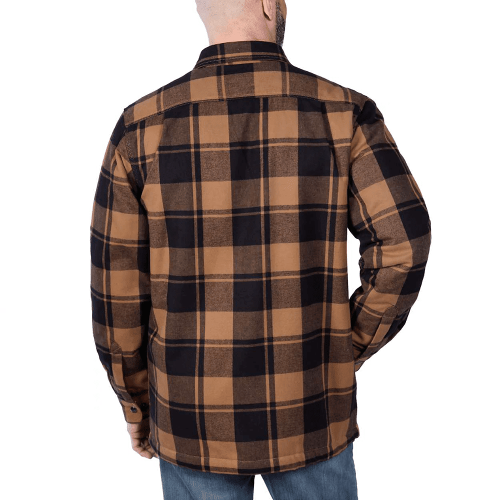 Carhartt 105939 Relaxed Fit Heavyweight Flannel Sherpa - Lined Shirt Jac - Longshot Tactical