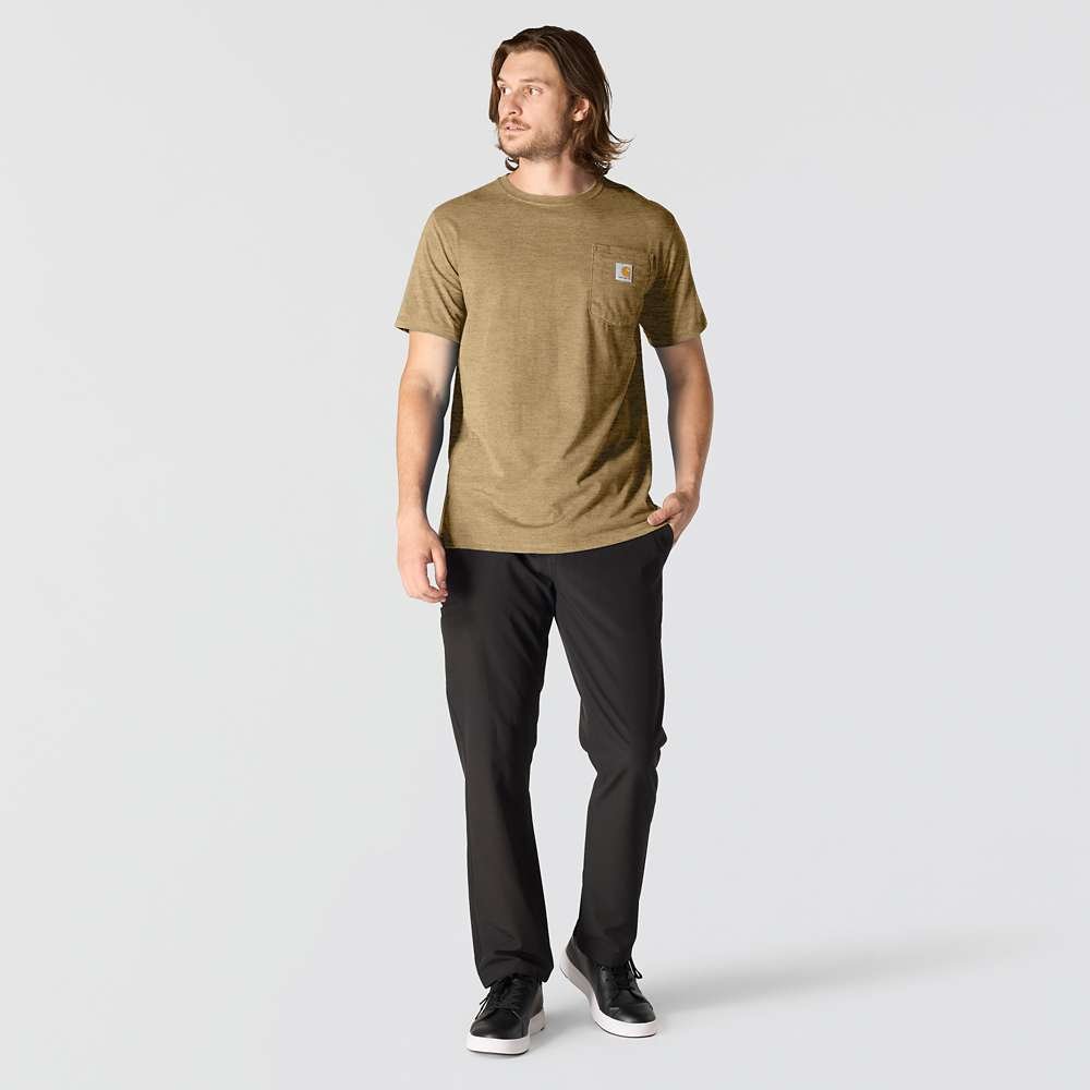 Carhartt 106652 Force Relaxed Fit Midweight Short - Sleeve Pocket T-Shirt - Longshot Tactical