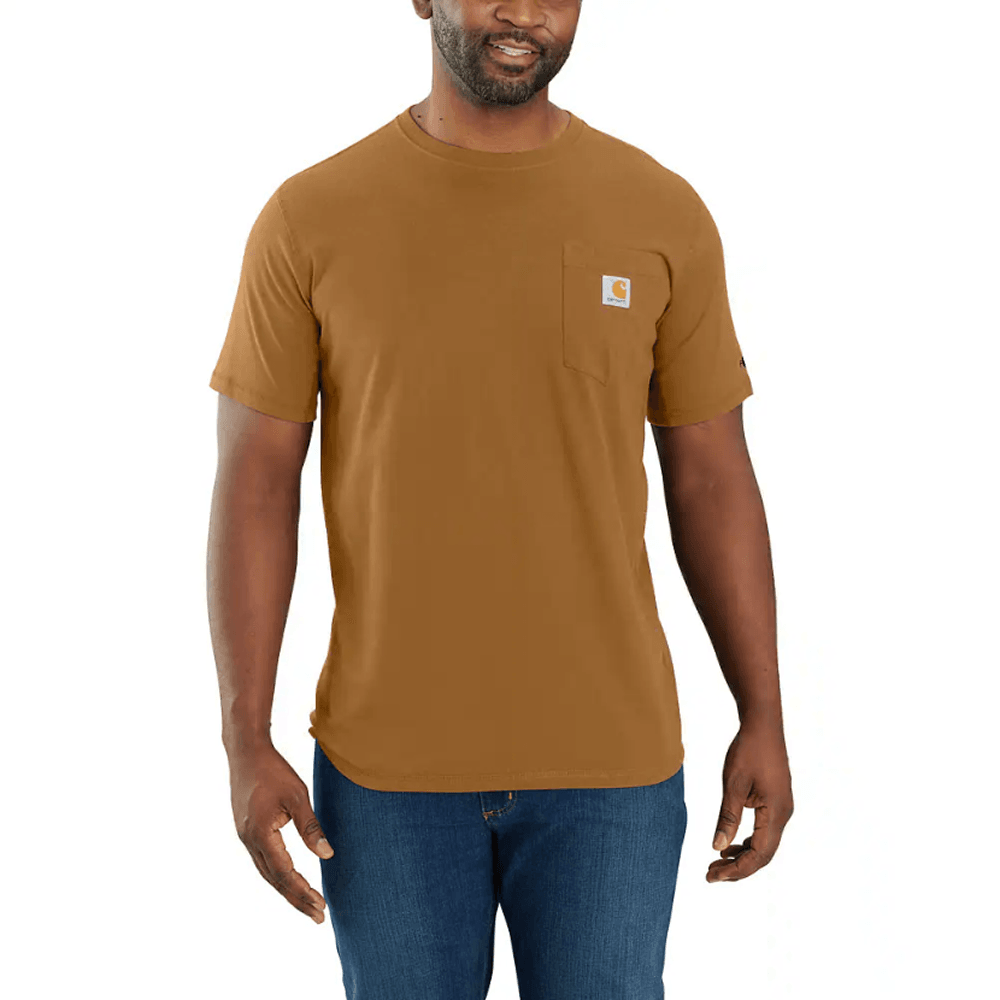 Carhartt 106652 Force Relaxed Fit Midweight Short - Sleeve Pocket T-Shirt - Longshot Tactical