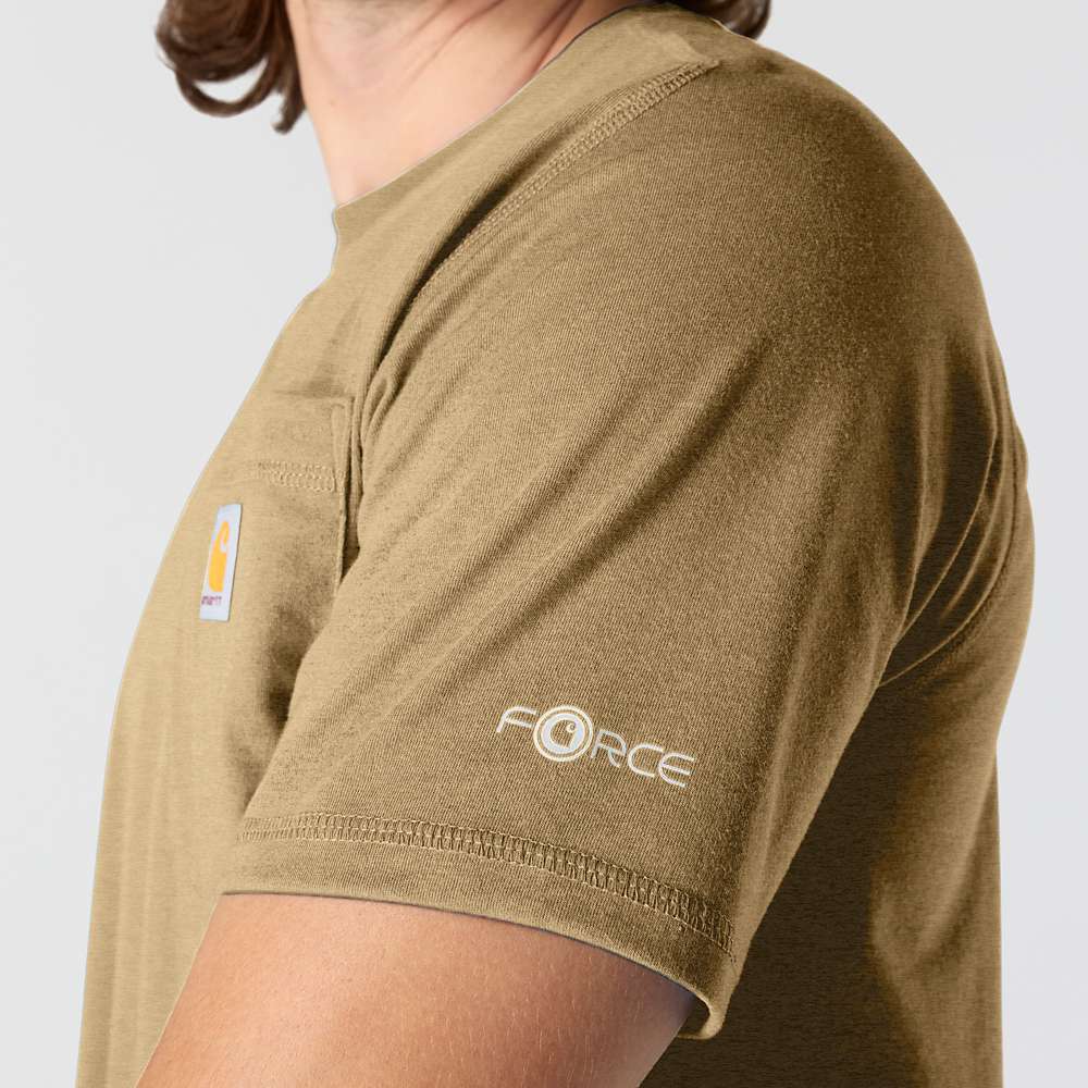 Carhartt 106652 Force Relaxed Fit Midweight Short - Sleeve Pocket T-Shirt - Longshot Tactical