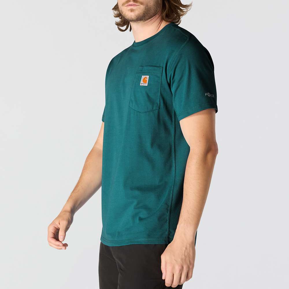 Carhartt 106652 Force Relaxed Fit Midweight Short - Sleeve Pocket T-Shirt - Longshot Tactical
