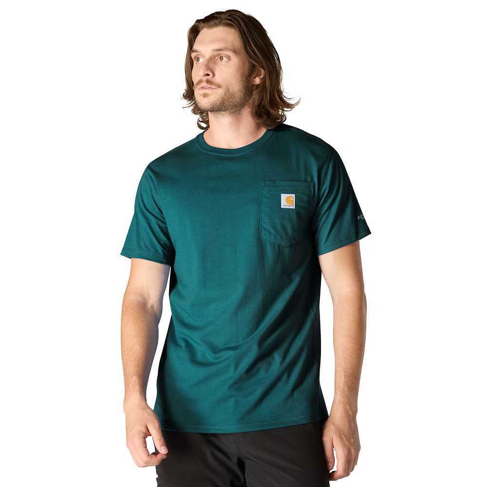 Carhartt 106652 Force Relaxed Fit Midweight Short - Sleeve Pocket T-Shirt - Longshot Tactical