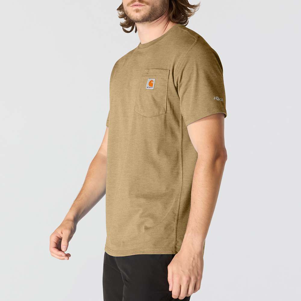Carhartt 106652 Force Relaxed Fit Midweight Short - Sleeve Pocket T-Shirt - Longshot Tactical