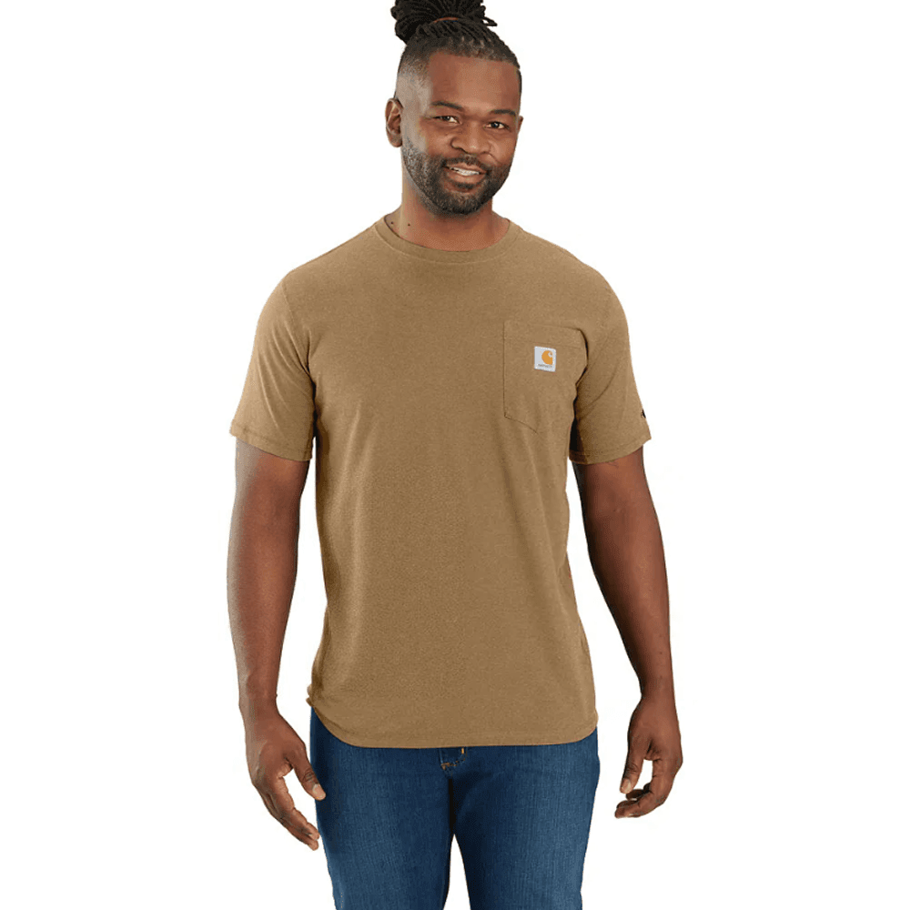Carhartt 106652 Force Relaxed Fit Midweight Short - Sleeve Pocket T-Shirt - Longshot Tactical