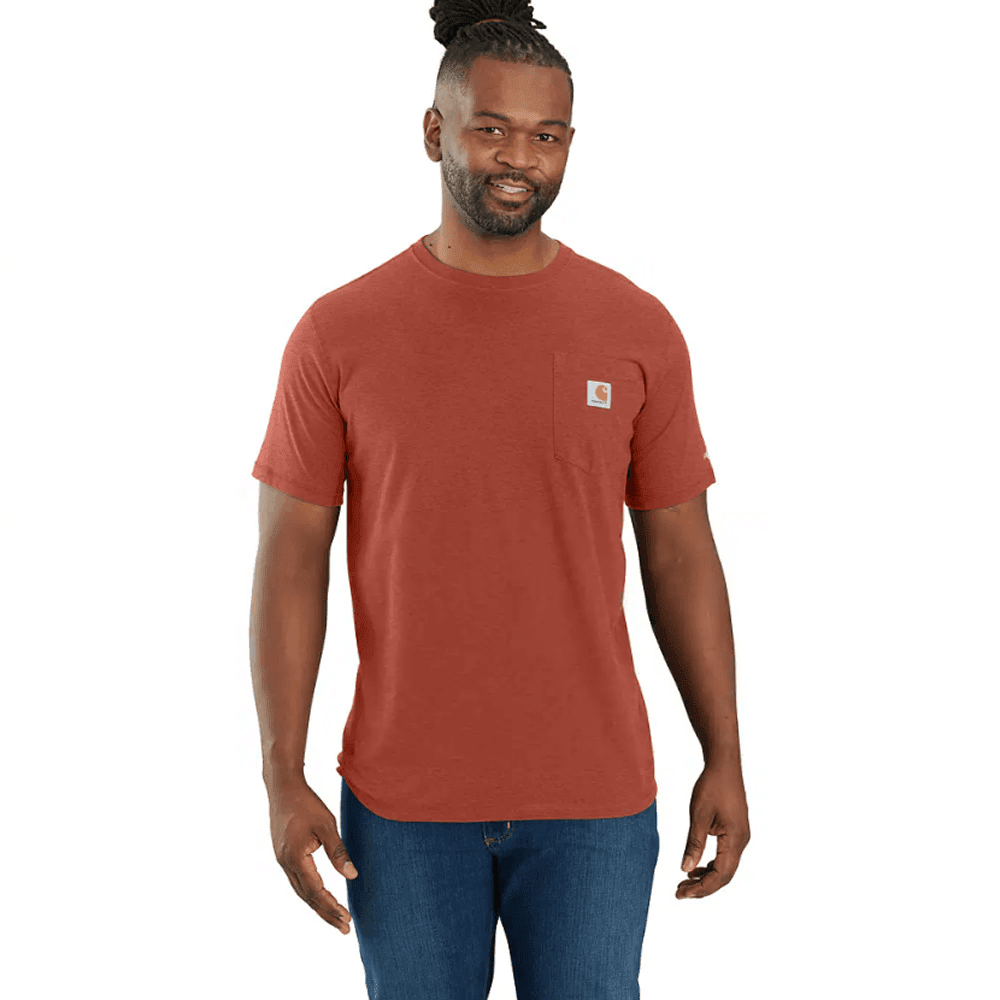 Carhartt 106652 Force Relaxed Fit Midweight Short - Sleeve Pocket T-Shirt - Longshot Tactical