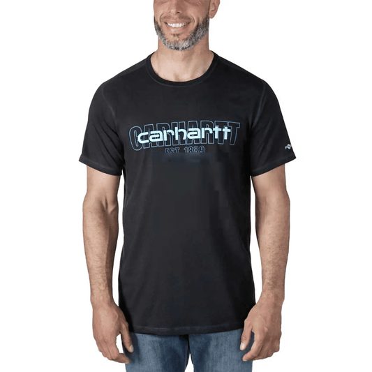 Carhartt 106653 Force Relaxed Fit Mid - Weight Short Sleeve Logo Graphic T-Shirt - Longshot Tactical