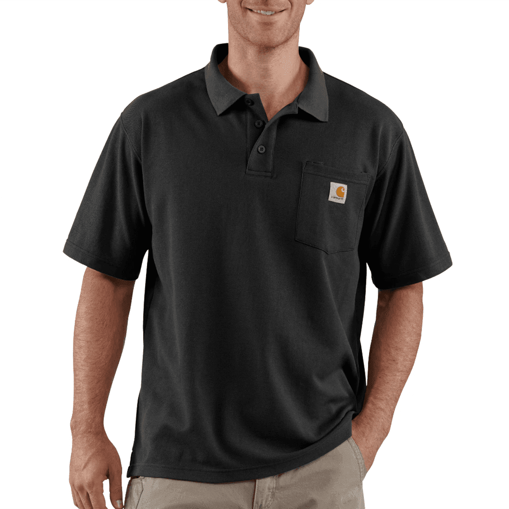 Carhartt 106685 Loose Fit Midweight Short - Sleeve Pocket Polo - Longshot Tactical