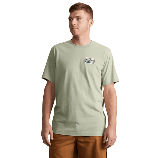 Carhartt 106764 Relaxed Fit Lightweight Short - Sleeve Script Patch T-Shirt - Longshot Tactical